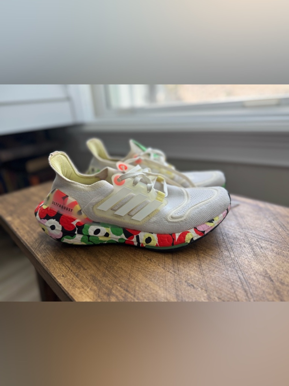 Adidas Marimekko x UltraBoost 22 'Poppy' size 7.5